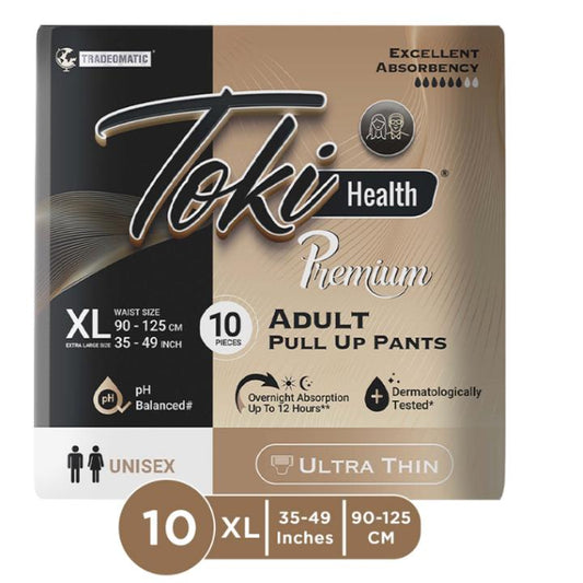 Toki Health Premium Adult Pull Up Pants XL: 10 U