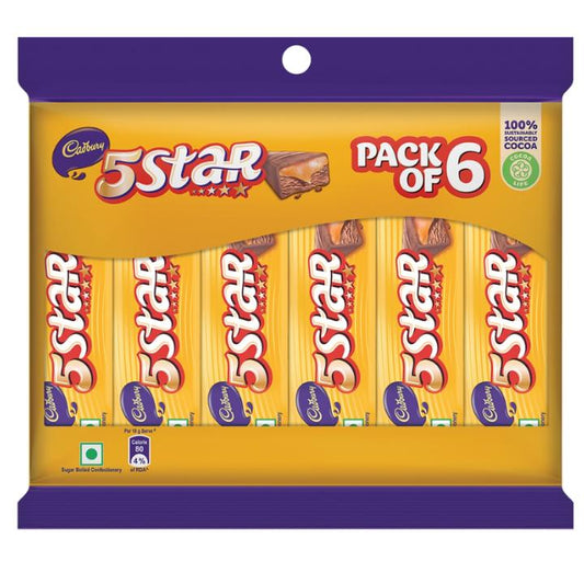 Cadbury 5 Star Bar: 6x16 g