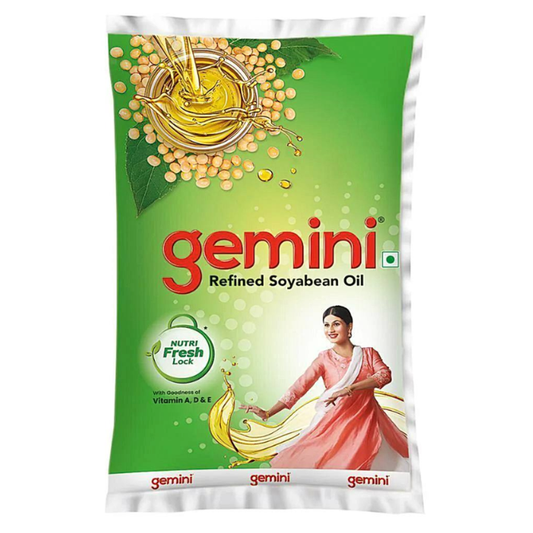 Gemini Refined Soyabean Oil 1 l