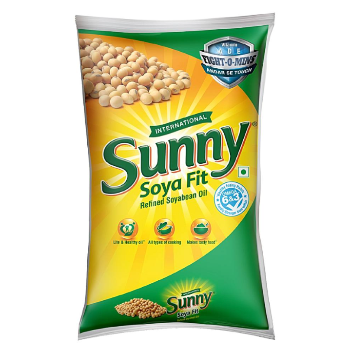 Sunny Soya Fit Refined Soyabean Oil 1l