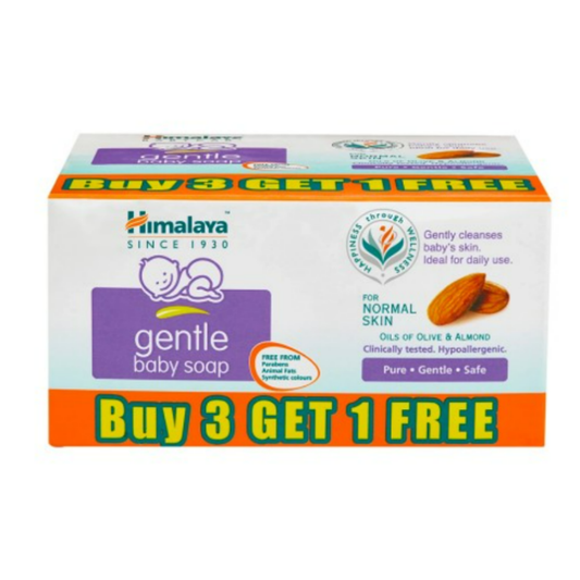 Himalaya Refreshing Baby Soap - 125g X 4