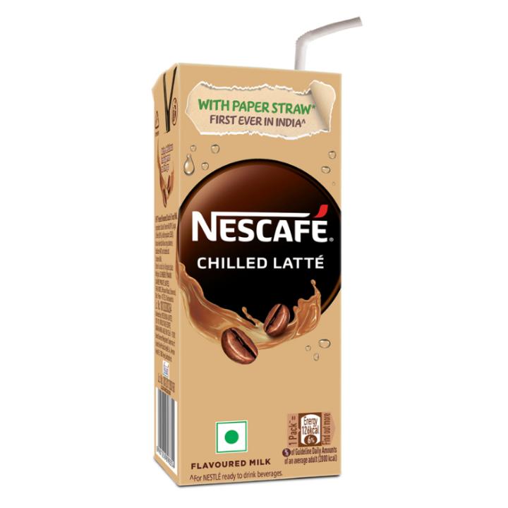 Nescafe Chilled Latte Coffee & Milk Beverage: 180 ml