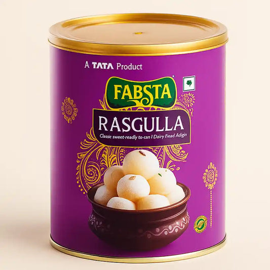 Fabsta Rasgulla Tin 500 g
