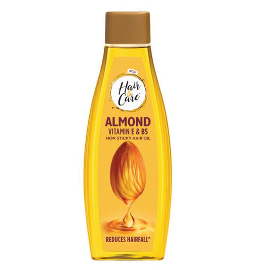 Hair & Care Almond Vit E & B5 Non-Sticky Hair Oil: 500 ml