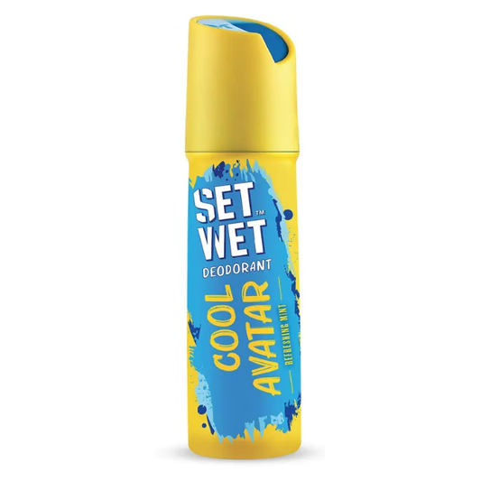 Set Wet Men  Cool Avatar Deodorant & Body Spray Perfume 150 ML