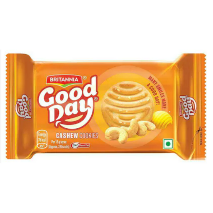 Britannia Good Day Cashew Cookies Biscuit : 10 x 100gm