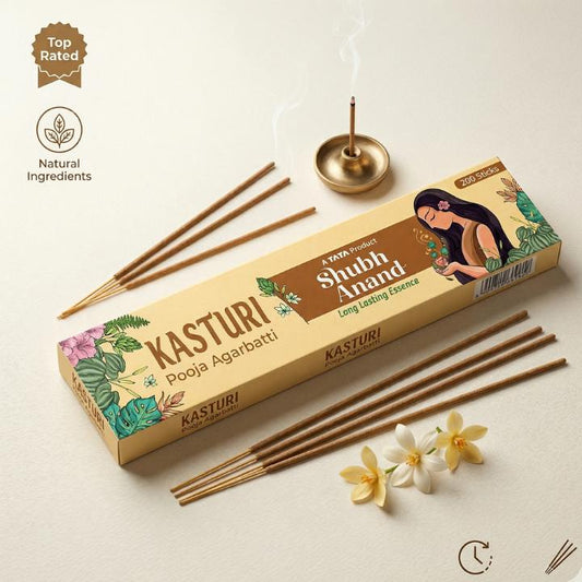 Shubh Anand Kasturi Agarbatti 80 pcs