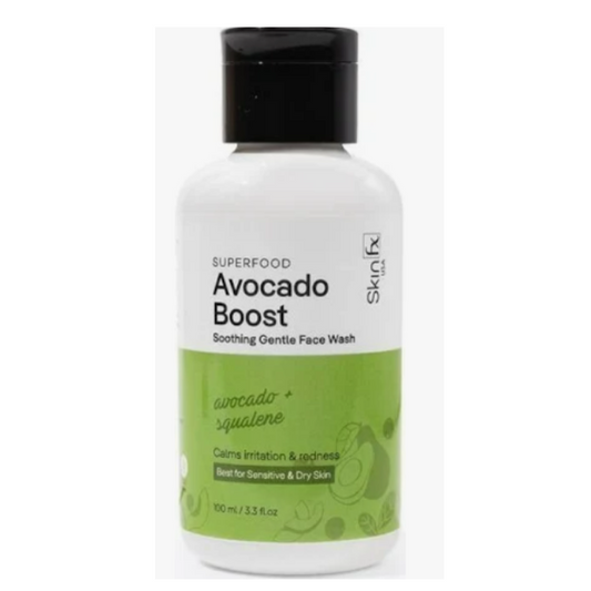 Skin Fx Superfood Avocado Boost Soothing Gentle Face Wash : 100 ml