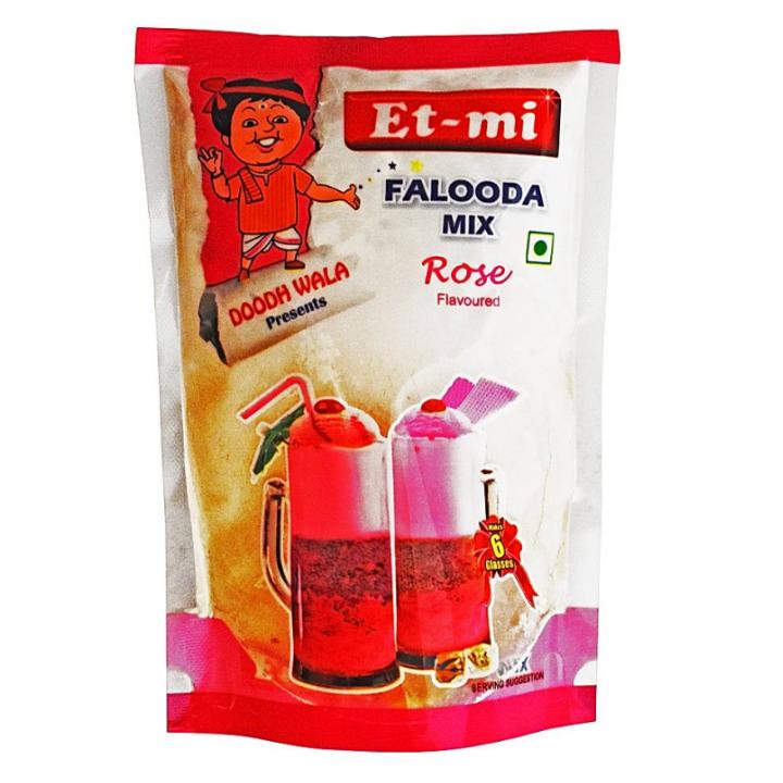 Et-Mi Falooda Mix Rose Flavour: 200 g