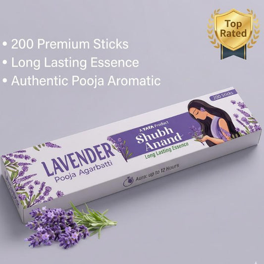 Shubh Anand Lavender Agarbatti 80 pcs