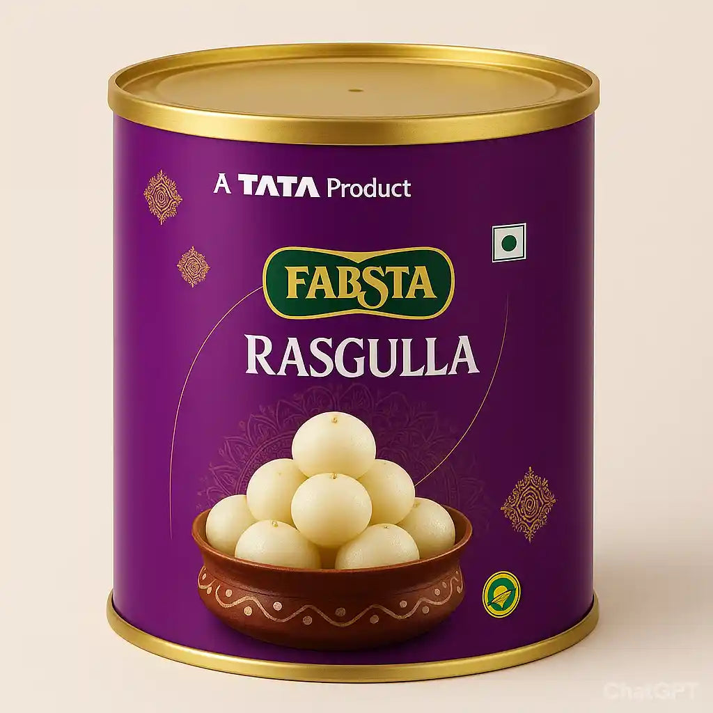 Fabsta Rasgulla Tin 1 kg