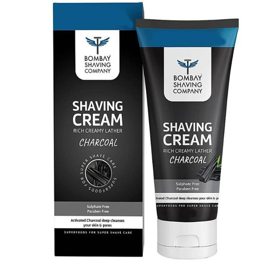 Bombay Shaving Company Charcoal Shaving Cream: 78 g