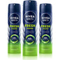 NIVEA Fresh Power Deo Spray (Pack of 3) 3x150ml