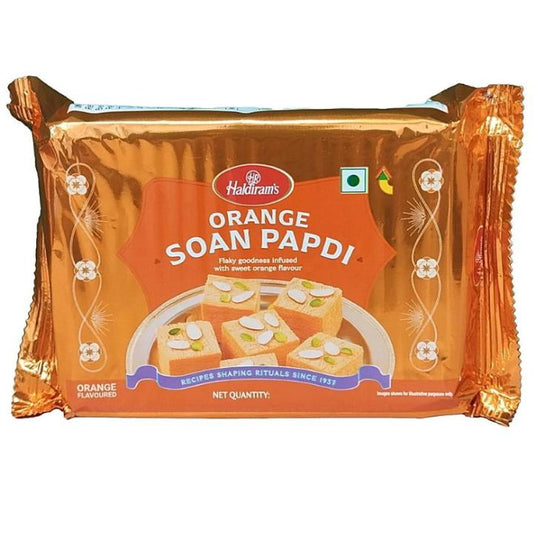 Haldiram's Orange Soan Treat: 250 g