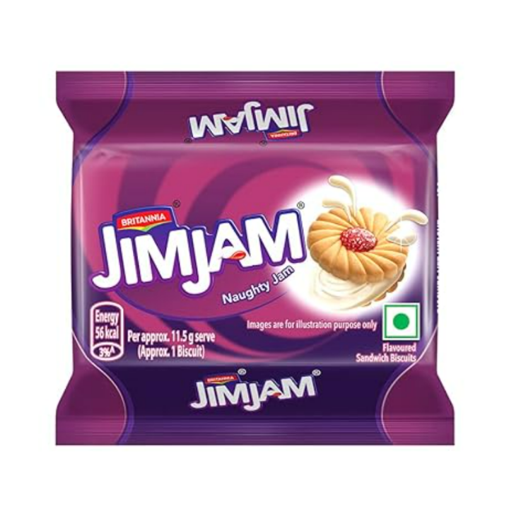 Britannia Jimjam Sandwich Biscuits 138 g