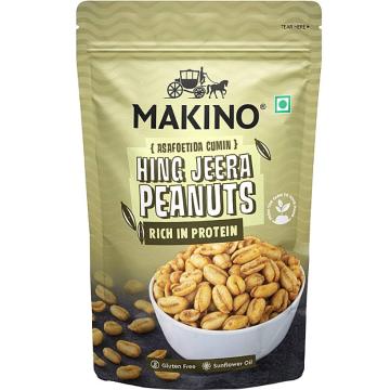 Makino Roasted Hing Jeera Peanuts: 150 g