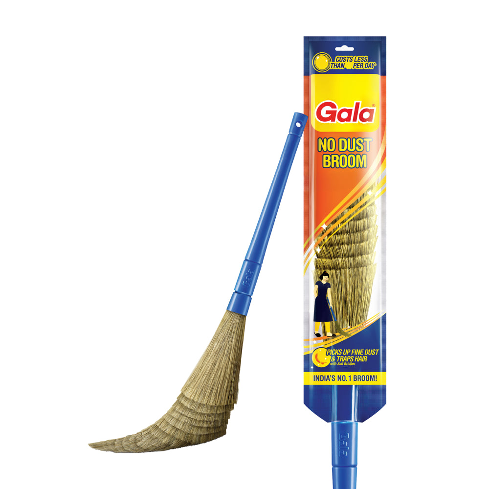 Gala No-Dust Plastic Broom - 1 U