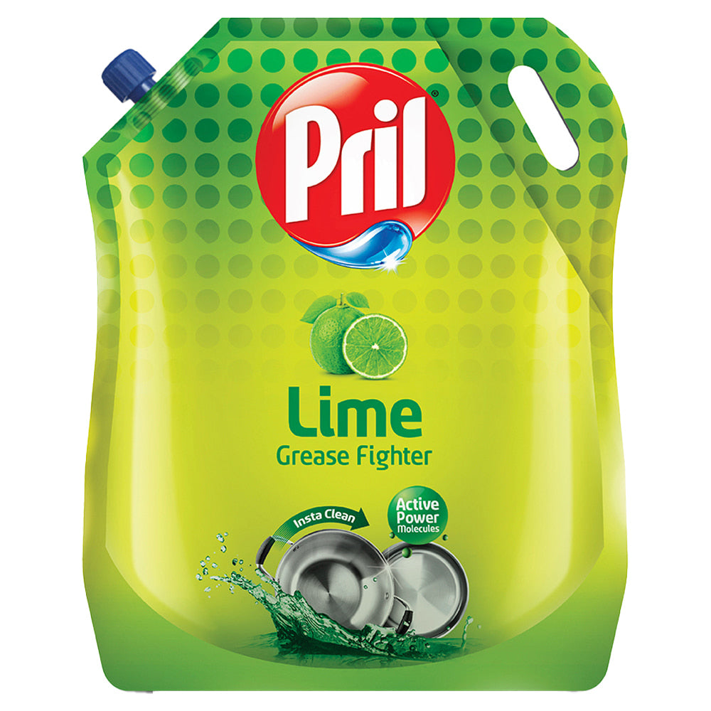 Pril Lime Dishwash Liquid - 2 L