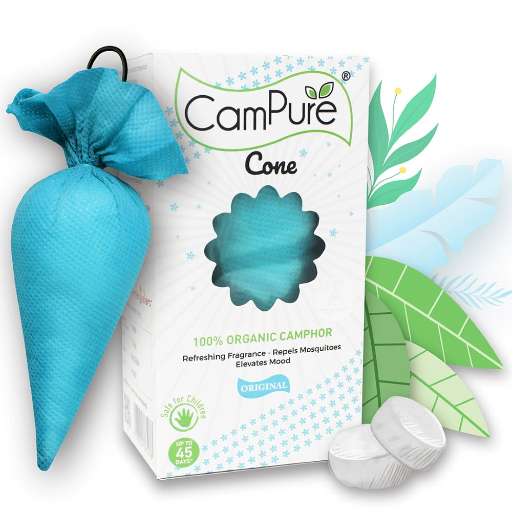 Mangalam Campure Camphor Giant Cone - Original - 60 g