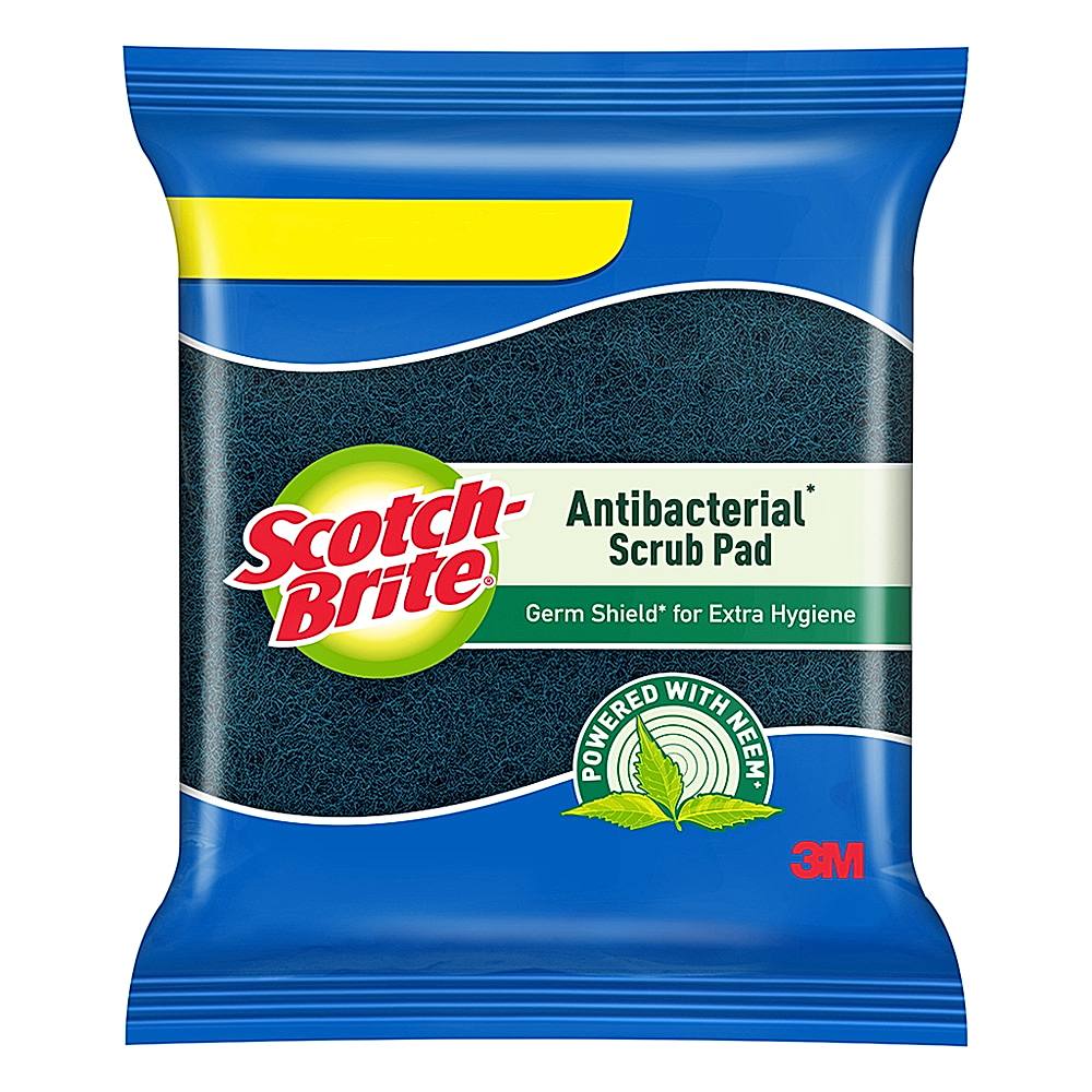 Scotch Brite Antibacterial Scrub Pad - 3 U