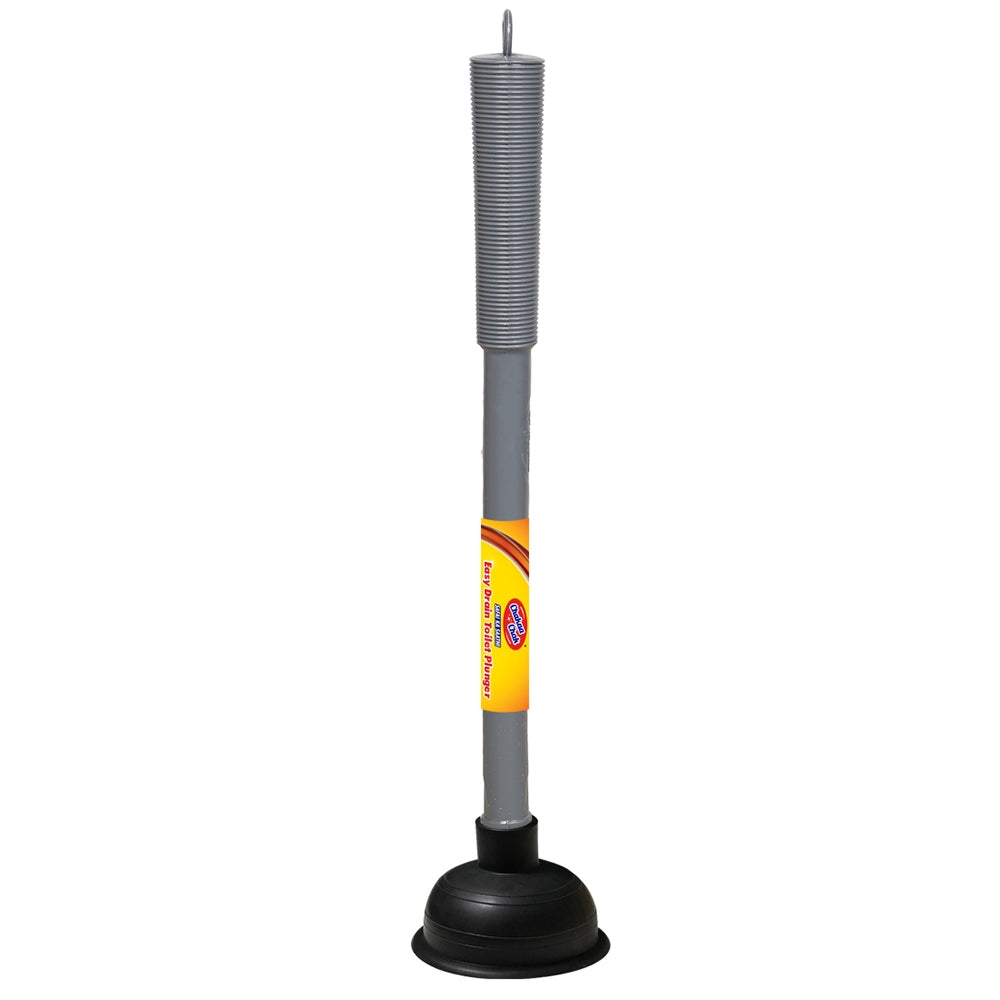 Chakaachak Easy Drain Toilet Plunger - Grey - 1 U
