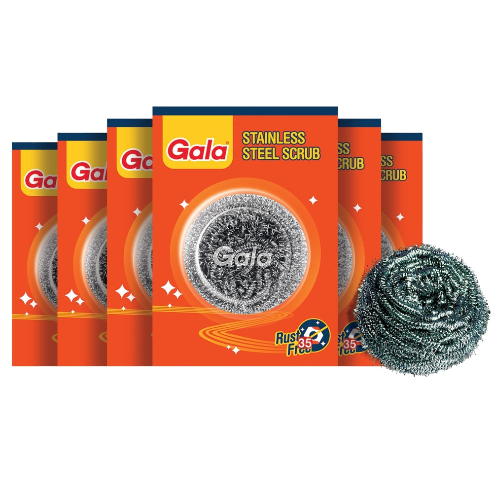 Gala Stainless Steel Utensil Scrubber - 6 U
