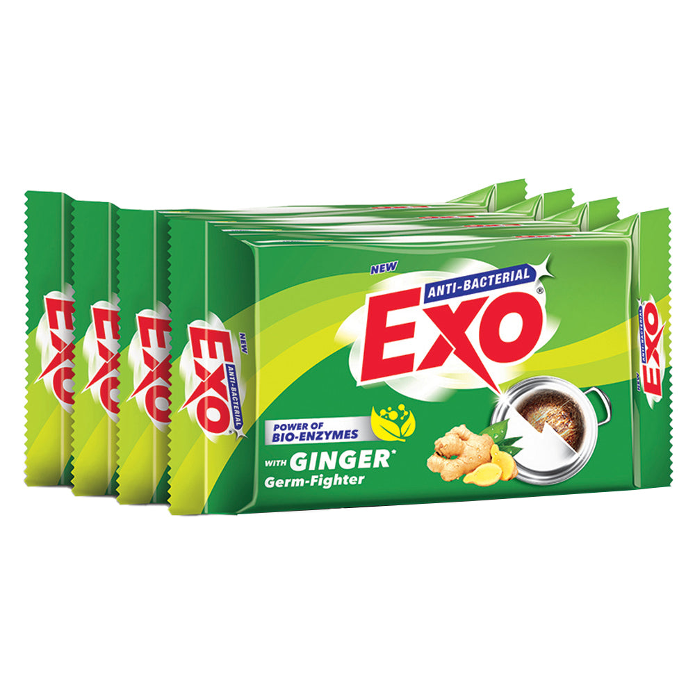 Exo Anti- Bacterial Ginger Twist Bar - 4 x 200 g
