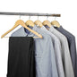 Kvg Wooden Hanger White - Set Of 4 - 4 U