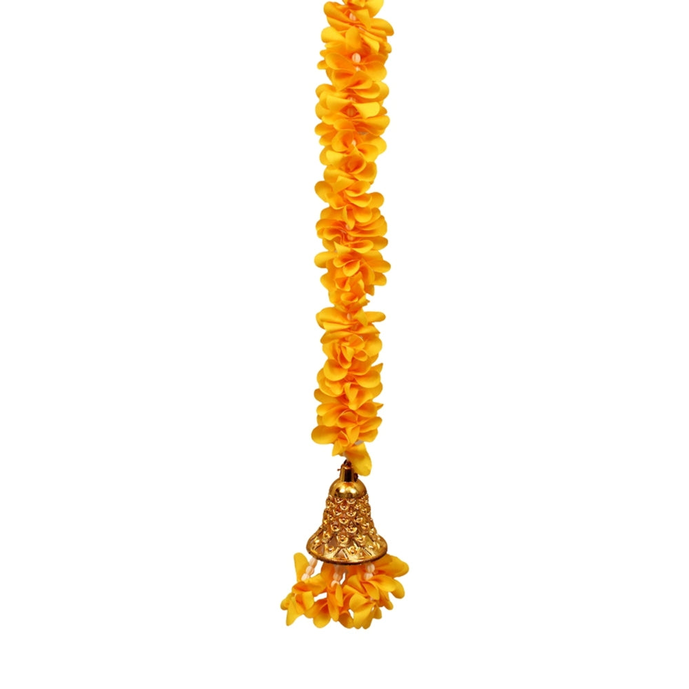 Decorative Artificial & Fabric Flowers Latkan - Yellow - 1 U