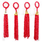 Decorative Woollen Dangler - Pink - 4 U