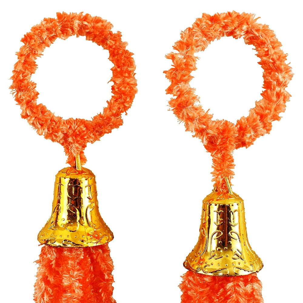 Decorative Woollen Dangler - Peach - 4 U