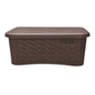 Flair Utility Multipurpose Basket With Lid (Medium) - Brown - 1 U