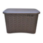 Flair Utility Multipurpose Basket With Lid (Large) - Brown - 1 U