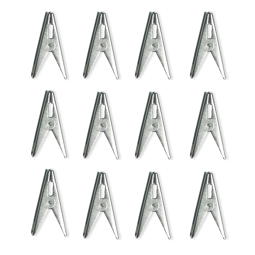 HAZEL Stainless Steel Cloth Clips - 12 U