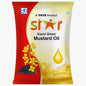 Star Kachi Ghani Mustard Oil Pouch 1 Ltr