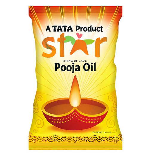 Star Pooja Oil Pouch 819 Ml
