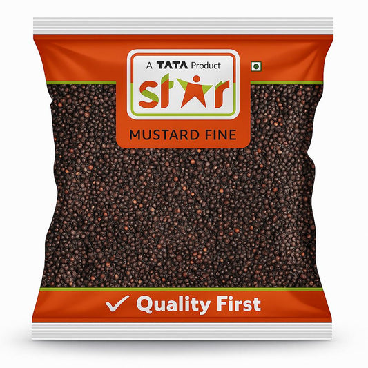 TATA Star Whole Yellow Mustard (Pila Sarso) 100 Gm