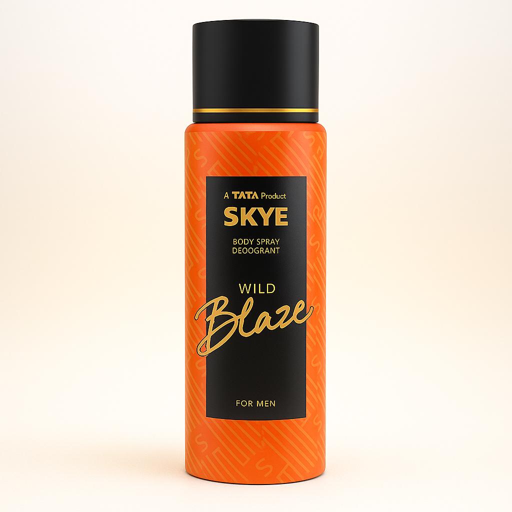 TATA Skye Wild Blaze Body Spray For Men 150 Ml