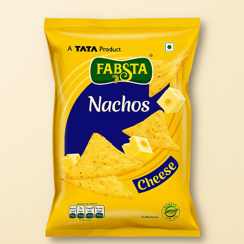TATA Fabsta Cheese Nachos 50 Gm