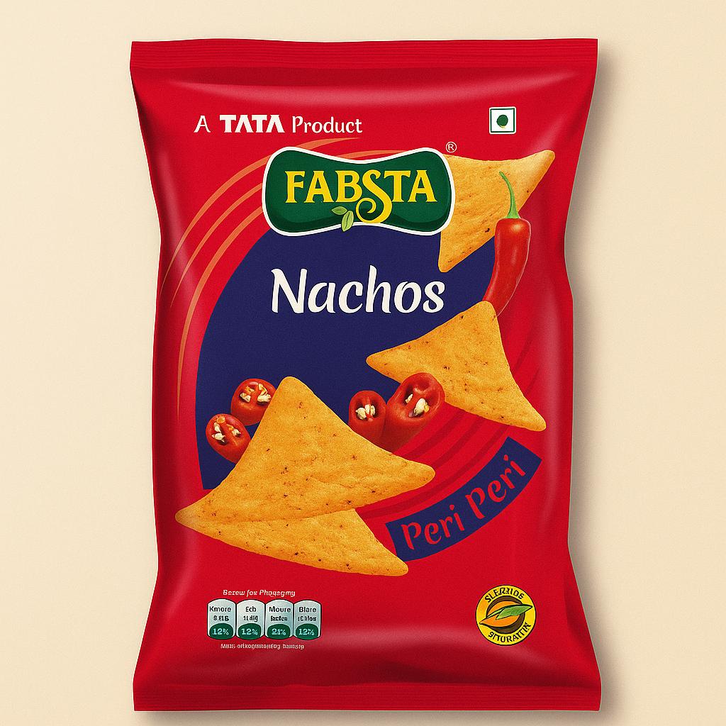 TATA Fabsta Tomato Nachos 130 Gm
