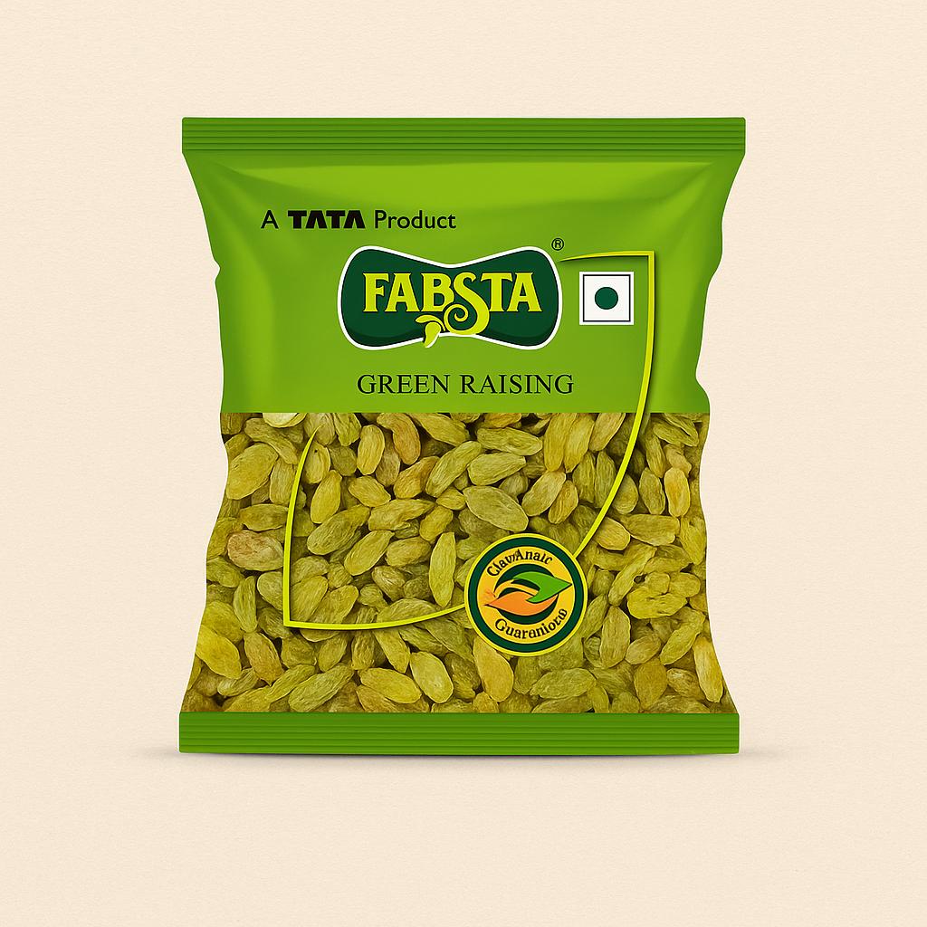 TATA Fabsta Green Raisin 100 Gm
