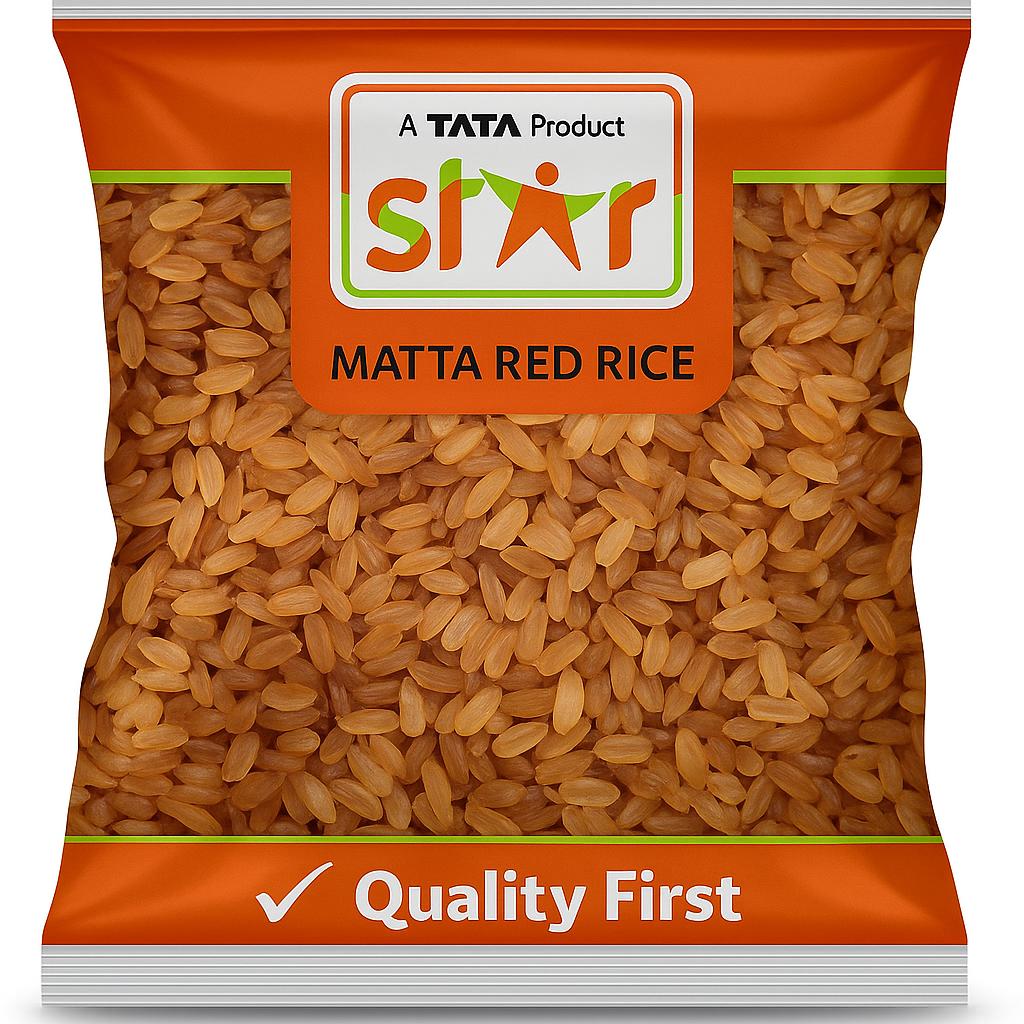 Star Red Matta Rice Pack 1 Kg