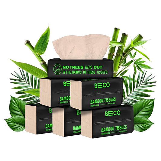 Beco Bamboo Tissues 2-Ply (100 Pulls) - 3 U
