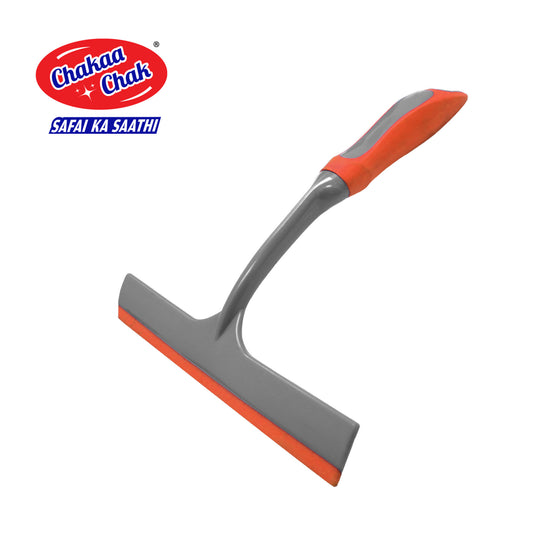 Chakaachak Single Stroke Kitchen Wiper - Grey & Orange - 1 U