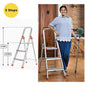 Bathla Advance 3 Step Ladder - Orange - 1 U