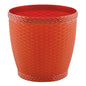 Rajesh Heritage Plastic Planter Pot - Brown - 1 U