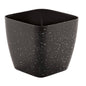 Rajesh Sterling Plastic Planter Pot (02) - Black - 1 U
