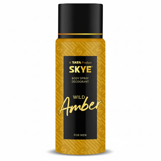 TATA Skye Wild Amber Body Spray For Men 150 Ml