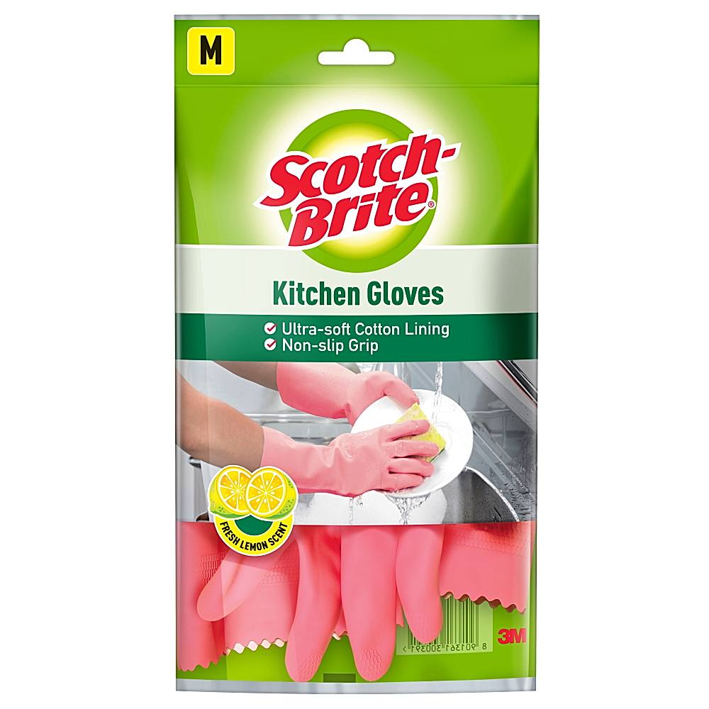 Scotch-Brite Gloves (Size - M) - 1 U