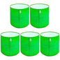 Anandi Green's HDPE Round Plant Grow Bag 220 GSM - 12 x 12 Inch (Green) Set of 5 - 1 U